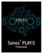 Sonos PLAY:5. Productgids