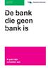 De bank die geen bank is