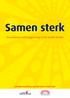 Samen sterk. Stroomlijning medezeggenschap in het sociale domein. Landelijke handreiking voor WWB-raden en Wmo-raden