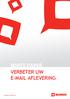 VERBETER UW E-MAIL AFLEVERING