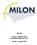MILON. Carbon Footprint 2014 Verantwoording over 2014