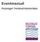 Eventmanual. Passenger Terminal Amsterdam