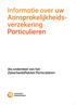 Informatie over uw Aansprakelijkheidsverzekering. Particulieren. Als onderdeel van het ZekerheidsPakket Particulieren