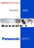 Copyright Exertis GO Connect Official Panasonic distributor for Netherlands, Belgium & Luxembourg 14-7-2015