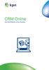 CRM Online Uw klantrelaties online beheren.