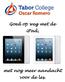 Goed op weg met de ipad,