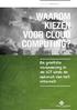 Waarom kiezen voor Cloud Computing?