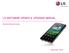 LG SOFTWARE UPDATE & UPGRADE MANUAL. Android Smartphones