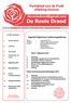 Partijblad van de PvdA afdeling Emmen. derooiedraod@gmail.com De Rooie Draod. Agenda Algemene Ledenvergadering. In dit nummer : Deel 1: Algemeen deel