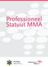Professioneel Statuut MMA