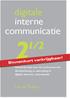 2 1/2. digitale interne communicatie. Luc de Ruijter. Binnenkort verkrijgbaar!