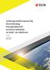 Achtergronddocument bij doorrekening Energieakkoord - sectoren industrie en land- en tuinbouw