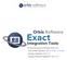 Exact. Orbis Software. Integration Tools