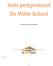 Anti-pestprotocol De Witte School