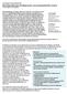 Psychologie & Gezondheid 2013 Running therapie bij depressie: een systematische review A.C.M. Bongers en T.J. Dijkerman