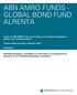 ABN AMRO FUNDS - GLOBAL BOND FUND ALRENTA