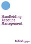 Handleiding Account Management