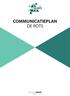 COMMUNICATIEPLAN DE ROTS