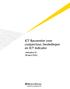 ICT Barometer over conjunctuur, bestedingen en ICT Indicator