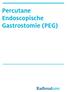 Percutane Endoscopische Gastrostomie (PEG)