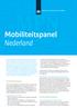 Mobiliteitspanel Nederland