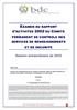 D ACTIVITES 2002 DU COMITE PERMANENT DE CONTROLE DES SERVICES DE RENSEIGNEMENTS ET DE SECURITE. Session extraordinaire de 2003