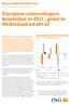 Europese autoverkopen herstellen in 2011, groei in Nederland zwakt af