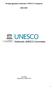 Werkprogramma Nationale UNESCO Commissie 2014-2015