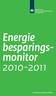 Energie besparingsmonitor 2010-2011