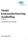 Model kostenonderbouwing rioolheffing (versie 1.0) Transparantie in zeven stappen