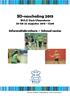 3D-nascholing 2013 BVLO Oost-Vlaanderen 20 tot 22 augustus 2013 - Gent Informatiebrochure Inhoud sessies