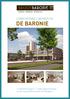 COMFORTABEL WONEN IN DE BARONIE. 4 starterswoningen, 11 royale appartementen en een luxe penthouse aan het Parkplein