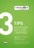 TIPS VOOR EEN VOLLERE CAMPING. Hoe kunt u uw camping effectief online in de publiciteit brengen.