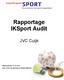 Rapportage IKSport Audit