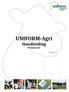 UNIFORM-Agri Handleiding Management. Versie 4.x