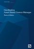 Deutsche Bank Global Transaction Banking. Handleiding Asset Based Finance Manager