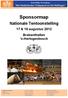 Sponsormap. Nationale Tentoonstelling. 17 & 18 augustus 2012 Brabanthallen s-hertogenbosch