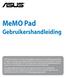 MeMO Pad Gebruikershandleiding