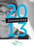 Jaarverslag. 1 Jaarverslag Vereniging Bartimeus Sonneheerdt 2013