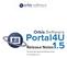 Orbis Software. Portal4U. Release Notes1.5. Dit document bevat de Release Notes van Portal4U V1.5