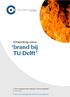 Uitwerking casus brand bij TU Delft