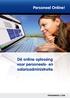 Personeel Online! Dé online oplossing voor personeels- en salarisadministratie