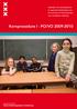 Afspraken van schoolbesturen en gemeente Amsterdam over de overstap van basisonderwijs naar voortgezet onderwijs. Kernprocedure I - PO/VO 2009-2010