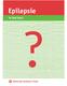 Epilepsie. in het kort. Nationaal Epilepsie Fonds