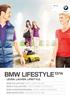 BMW LIFESTYLE / LEVEN. LACHEN. LIFESTYLE.