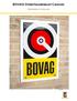 BOVAG Onderhoudsbeurt Caravan. Werkwijze & instructie