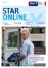STAR ONLINE. Koeriersdienst: makkelijker voor de huisarts, beter voor de patiënt. nr.3 > oktober 2012. Nieuwe afnamesets goed voor urinediagnostiek