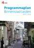 Programmaplan Binnenstad Leiden 2015-2018
