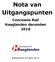 Nota van Uitgangspunten. Concessie Rail Haaglanden december 2016