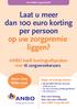 Laat u meer dan 100 euro korting per persoon op uw zorgpremie liggen?